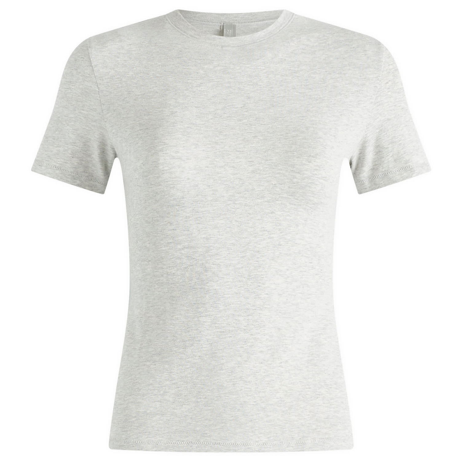 Тениска SKIMS Cotton Jersey T-Shirt Сиво | AP-TSH-0638-LHG, 1