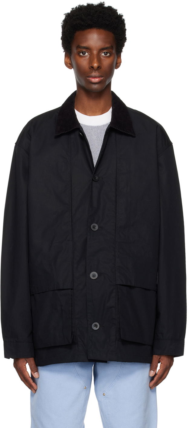 Яке Carhartt WIP Corduroy Collar Cotton Jacket Черно | I031355, 0