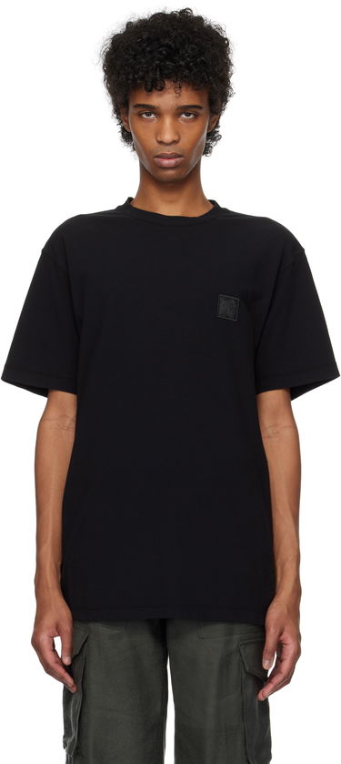 Тениска Stone Island Stone Island Garment Dyed Tee Черно | K1S15 2100008 S0F11, 0