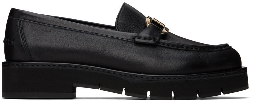 Кецове и обувки FERRAGAMO Salvatore Ferragamo Maryan Lug Loafers Черно | 01H682 - 769287, 0