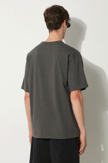 Тениска Neighborhood NEIGHBORHOOD Design Crewneck T-Shirt with Pockets Сиво | 241UWNH.CSM05, 2