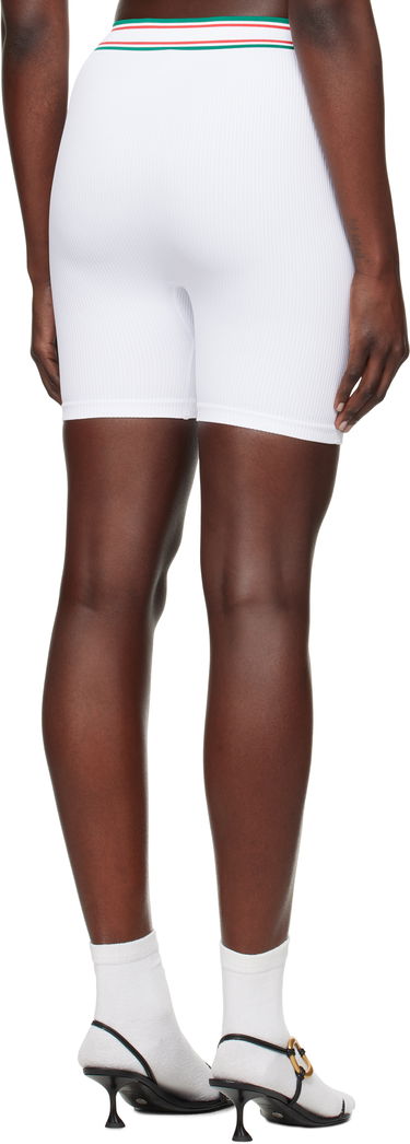 Къси панталони Casablanca Casablanca Seamless Sport Shorts Бяло | WPS25-ACT-025-01, 2