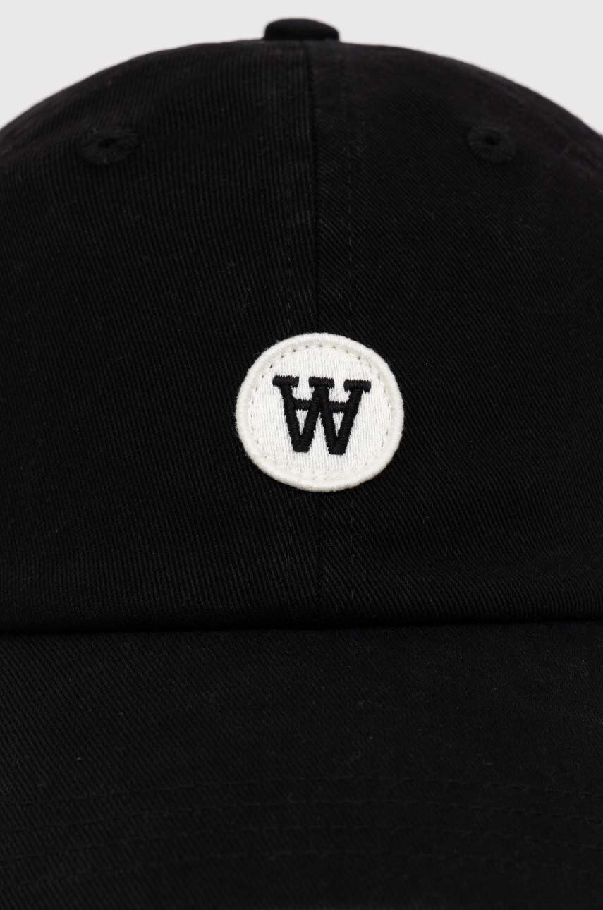 Шапка с козирка WOOD WOOD Wood Wood Eli Patch Baseball Cap Черно | 10000804.7083, 1