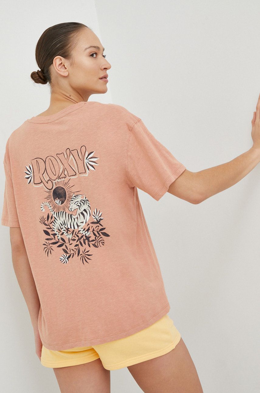 Тениска Roxy T-shirt Бежово | ERJZT05467, 0