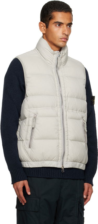 Жилетка Stone Island Loom Woven Chambers Down Vest Бежово | K2S15 G100007 S0028, 1