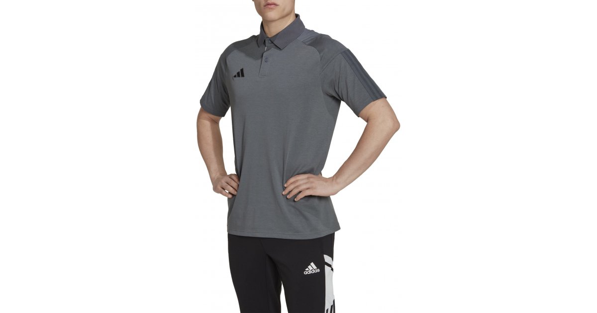 Поло тениска adidas Performance Tiro 23 Competition Polo Сиво | hu1344, 1