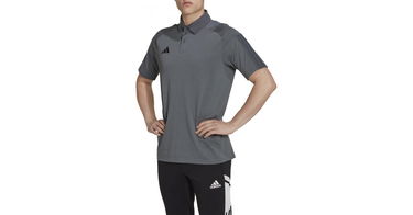 Поло тениска adidas Performance Tiro 23 Competition Polo Сиво | hu1344, 1
