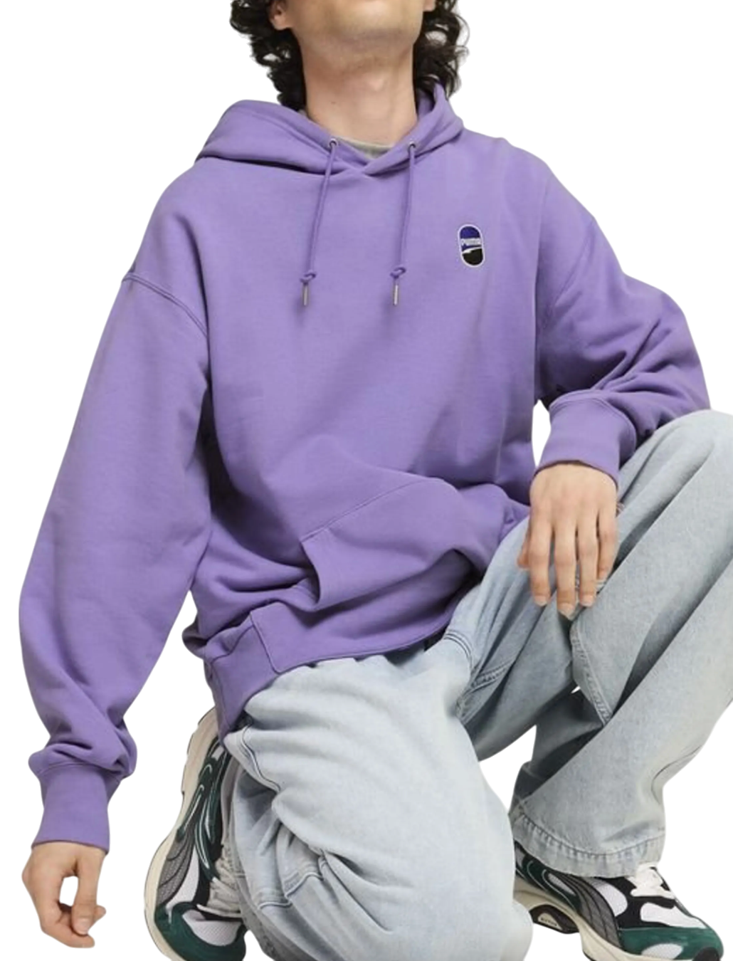 Суитчър Puma Puma Downtown 180 Hoodie Лилаво | 624376-29, 0