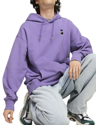 Суитчър Puma Puma Downtown 180 Hoodie Лилаво | 624376-29, 0