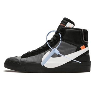 Кецове и обувки Nike Off-White x Blazer Mid "Grim Reapers" Черно | AA3832-001, 0