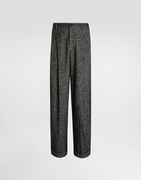 Dolce & Gabbana Chevron Wool Trousers