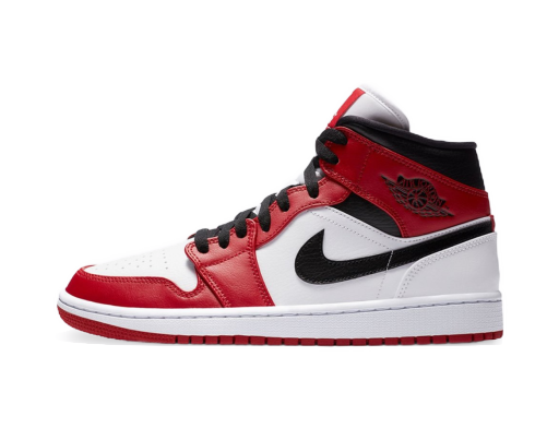 Лимитирано Издание Jordan Air Jordan 1 Mid "Chicago" Бяло | 554724-173