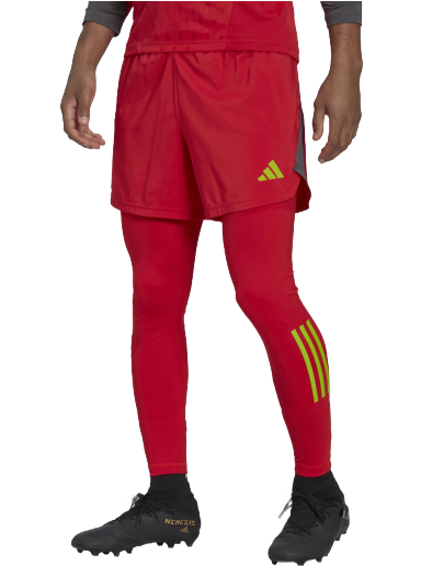Панталони и дънки adidas Originals Tiro 23 Pro Goalie Leggings Червено | ht2420