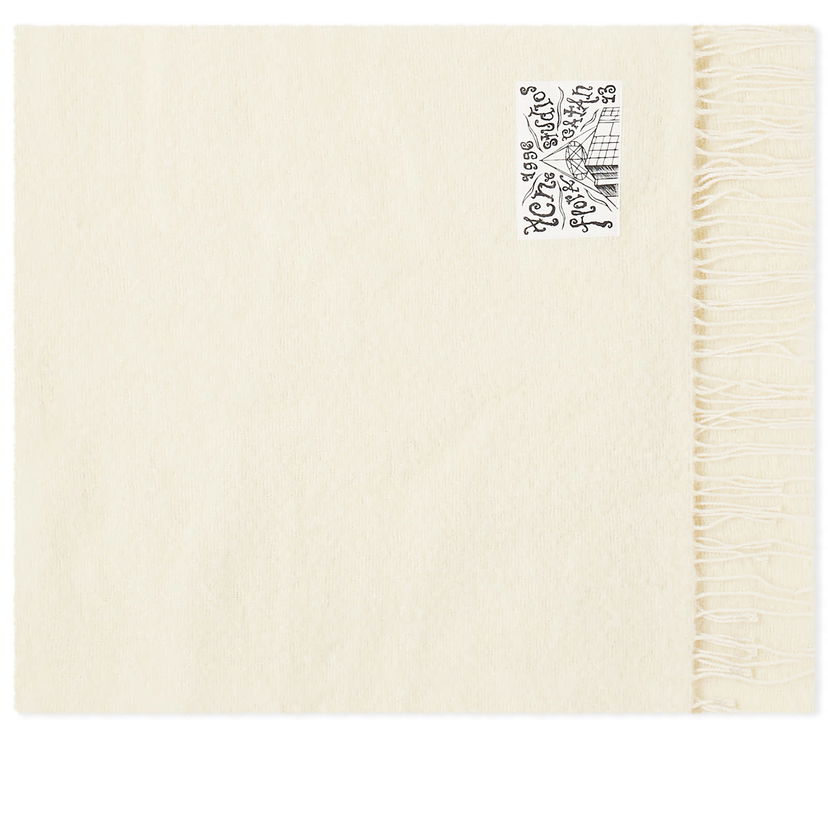 Шал Acne Studios Vivy Scarf "Cream White" Бежово | CA0277-DBG