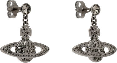 Обеци Vivienne Westwood Mini Bas Relief Earrings Металик | 62020025-02S108-CN, 1
