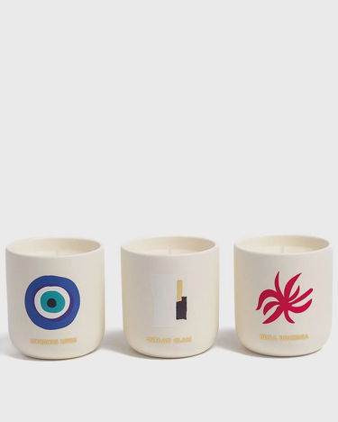 Свещи ASSOULINE Travel From Home Mini Scented Candle Set Многоцветен | 882664008116, 1