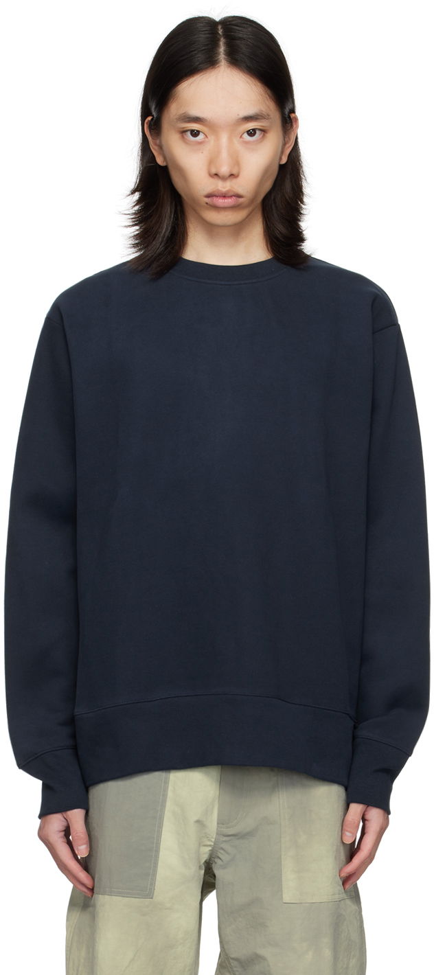 Суитчър NORSE PROJECTS Arne Crewneck Sweatshirt Синьо | N20-1329