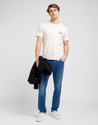 Дънки Lee Straight MVP Virtue Jeans 42x32 Синьо | 112371284, 1