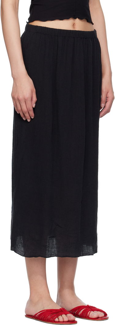 Пола Baserange Baserange Folio Midi Skirt Черно | SKFO-LC-SU25, 1