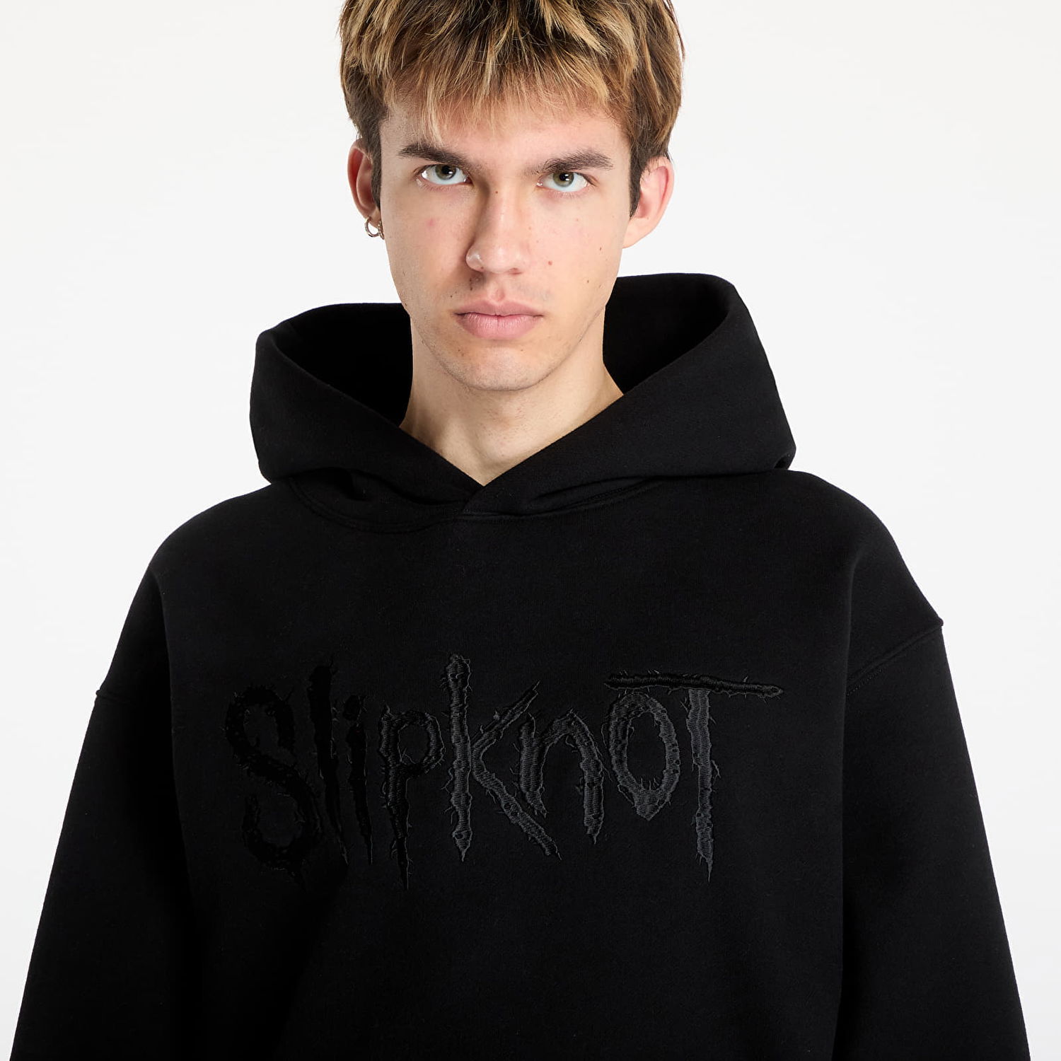 Суитчър Pleasures PLEASURES x Slipknot Debut Hoodie Черно | P25SK001 BLACK, 1