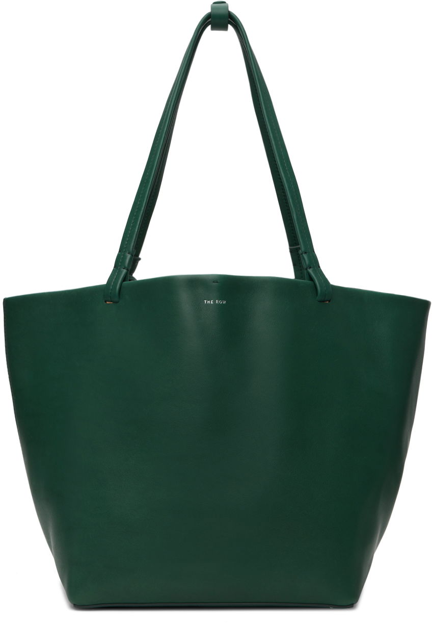 Голяма пазарска чанта The Row Green Park Three Tote Зелено | W1272-L72, 0
