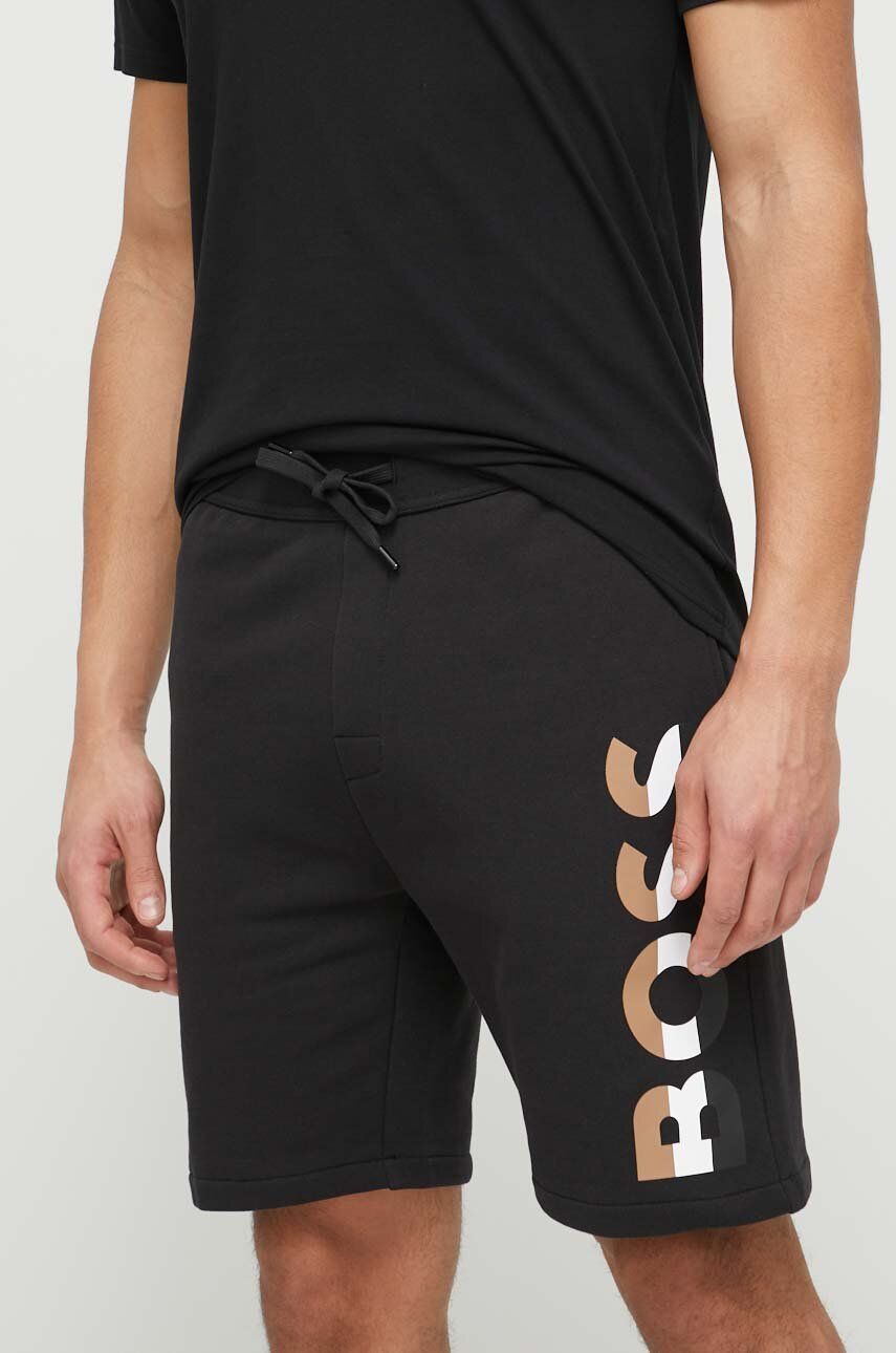 Къси панталони BOSS Iconic Shorts Черно | 50492354, 0