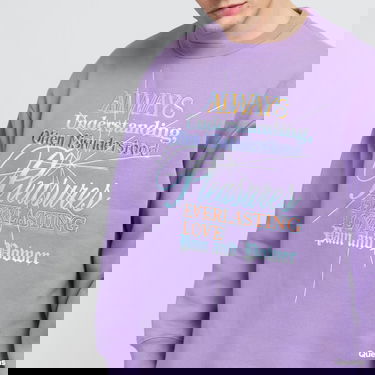 Суитчър Pleasures Faith Crewneck Sweatshirt Лилаво | P21W027, 2