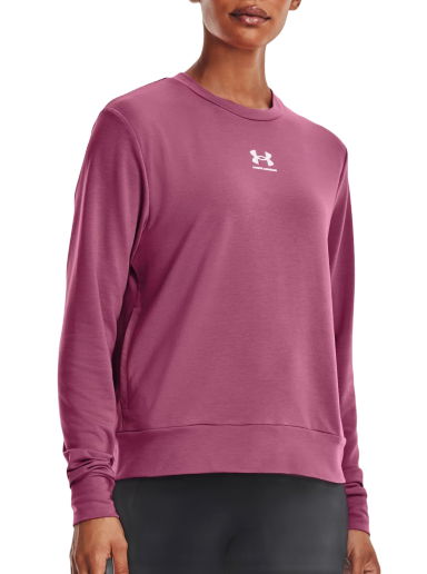 Суитчър Under Armour Sweatshirt Rival Terry Crew Розово | 1369856-669