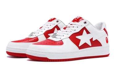 Кецове и обувки BAPE Bape Sta #6 M2 Red/White Бяло | 0ZXSHM191328M-RED, 1