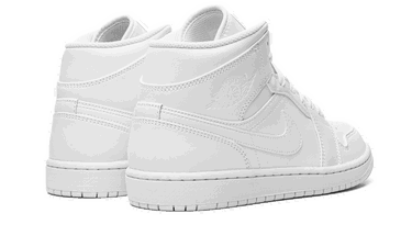 Кецове и обувки Jordan Air Jordan 1 Mid Бяло | 554724-136, 3