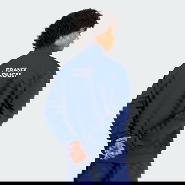 Суитчър adidas Performance France Rugby Anthem Тъмно синьо | JG8212, 2
