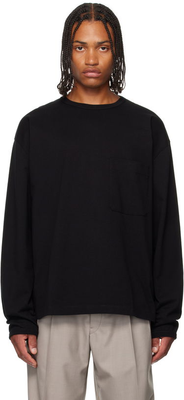 Тениска LEMAIRE LEMAIRE Boxy Pocket Tee Черно | TO1340 LJ1022, 0