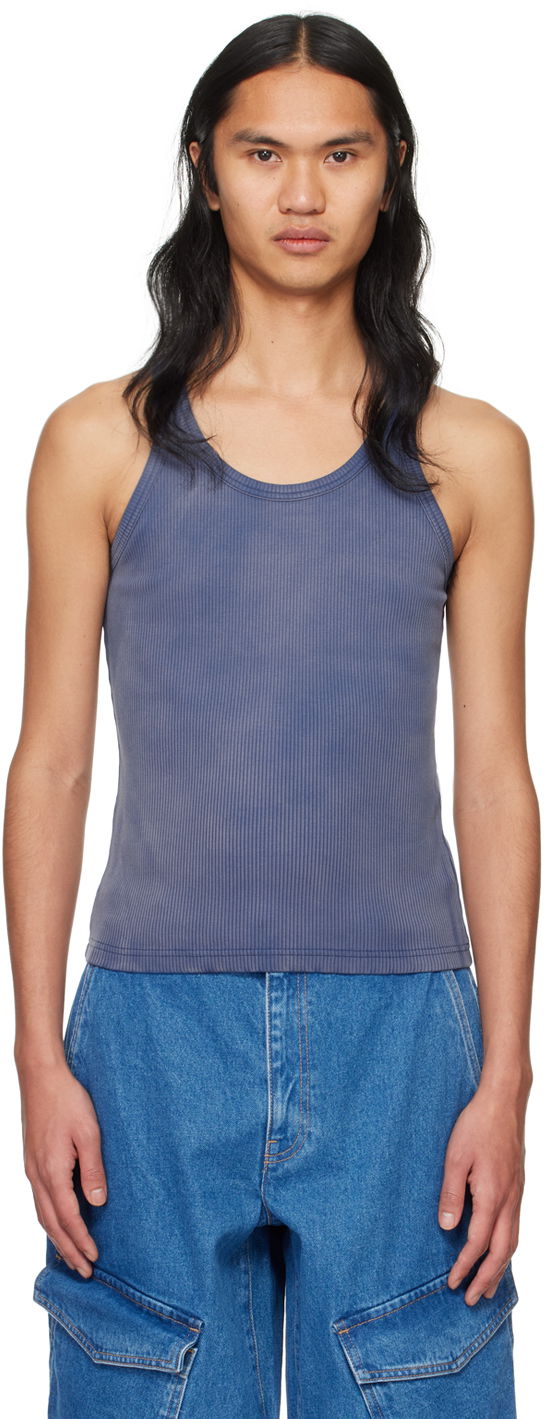 Потник Dion Lee Sprayed Tank Top Синьо | C3160PS24, 0