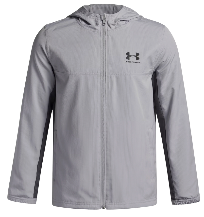 Яке Under Armour Under Armour Rival Woven Jacket Сиво | 1390154-011