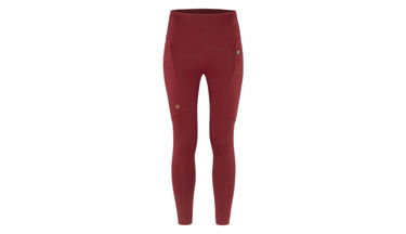 Панталони и дънки FJÄLLRÄVEN Abisko Tights Бургунди | F84773-346, 1