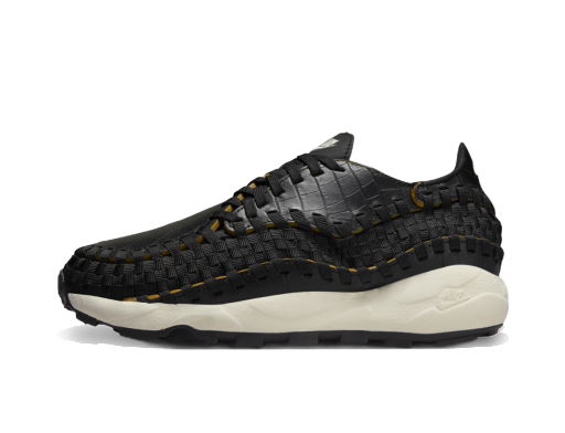 Кецове и обувки Nike Air Footscape Woven "Black Croc" W Черно | FQ8129-010