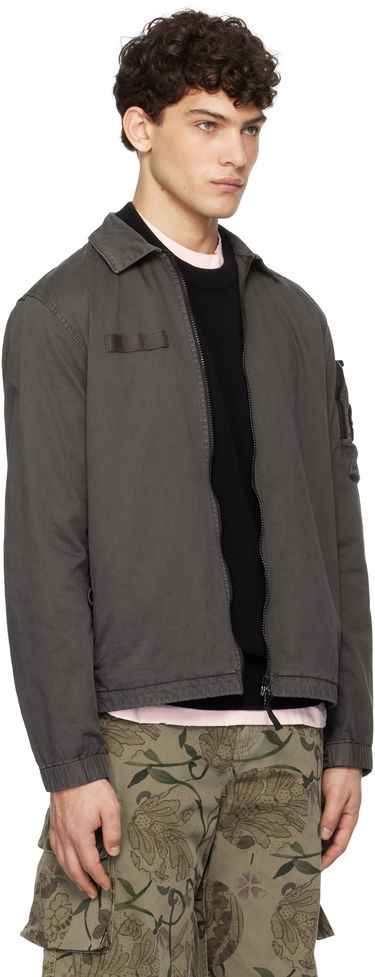 Яке Stone Island Stone Island Organic Broken Twill 'OLD' Jacket Сиво | K1S15 1200003 S0004, 1