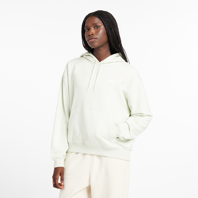 Суитчър New Balance NB Hoodie Mint Зелено | Dámska mikina New Balance WT41507NUM – mätové, 0