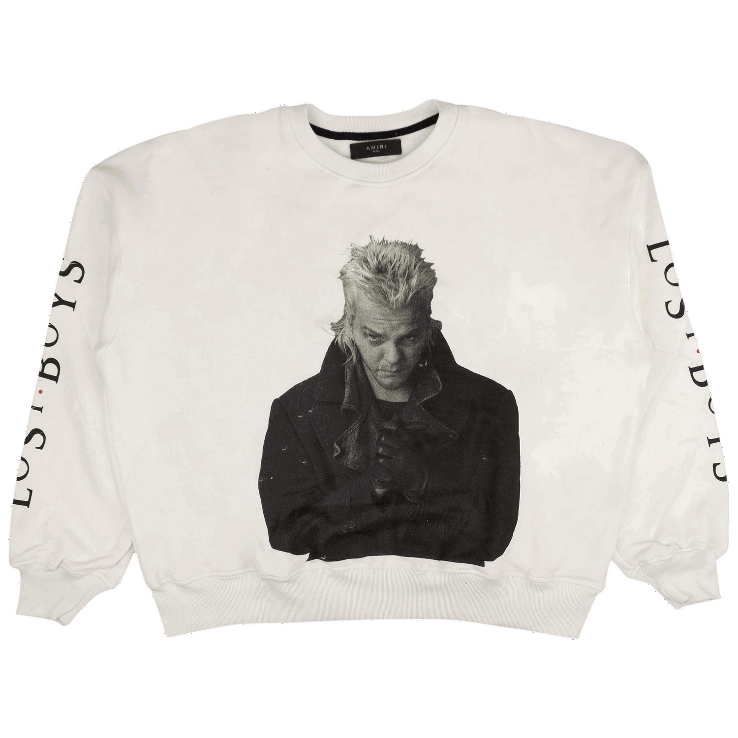 Суитчър AMIRI Lost Boys Loose Fit Crewneck Sweatshirt' Бяло | MKCRW LOBWHT WHIT, 0