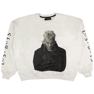 Суитчър AMIRI Lost Boys Loose Fit Crewneck Sweatshirt' Бяло | MKCRW LOBWHT WHIT, 0