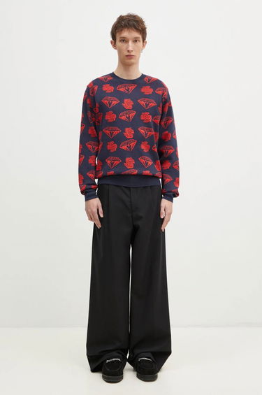 Пуловер BILLIONAIRE BOYS CLUB Diamonds & Dollars Knitted Jumper Синьо | B24223, 4