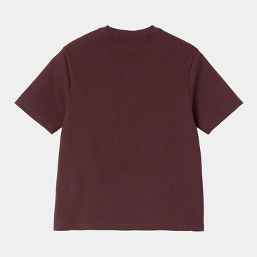 Тениска Carhartt WIP Philipa Short Sleeve T-Shirt Бургунди | I035471_9, 1