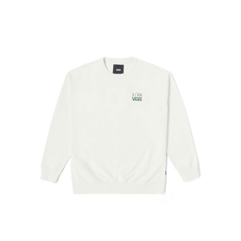 Пуловер Vans Pullover Sweatshirt Бяло | VN000KQDFS8