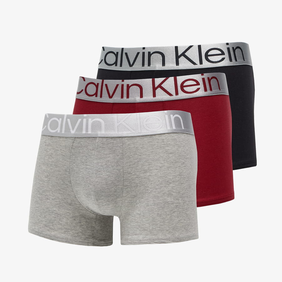 Боксерки CALVIN KLEIN Steel Cotton Trunk 3-Pack Многоцветен | NB3130A 5JK, 0