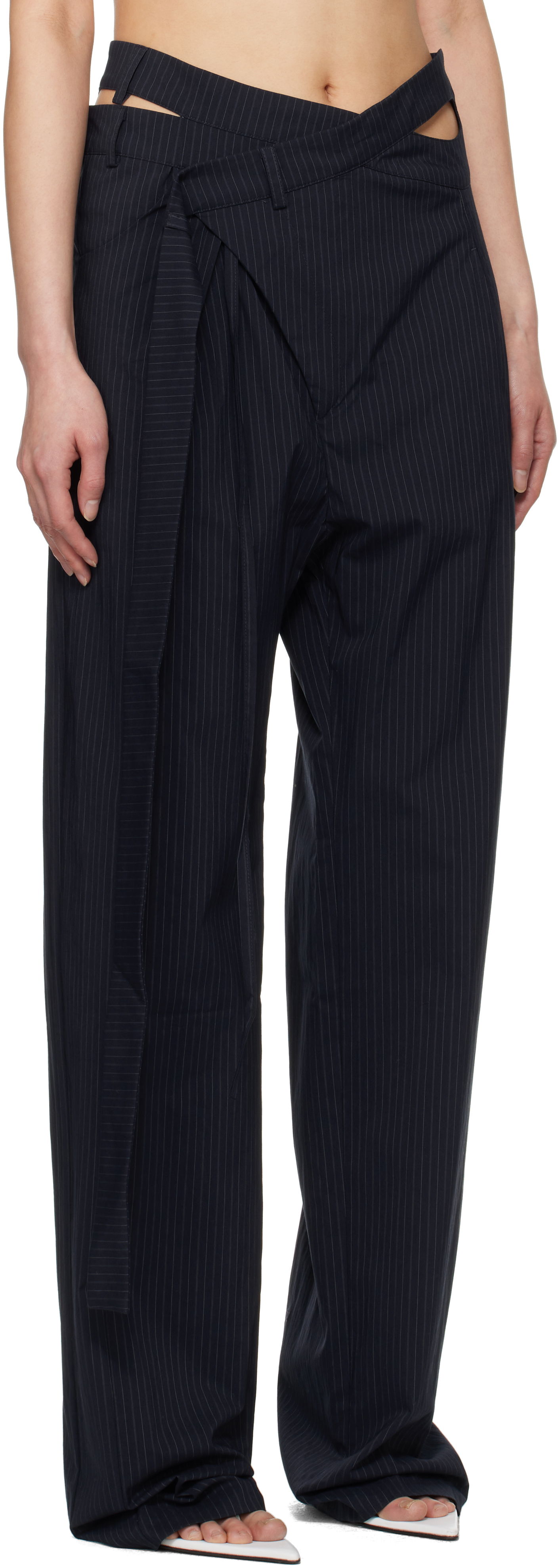 Панталони Ottolinger Ottolinger Signature Wrap Suit Trousers Черно | 12320152301, 1