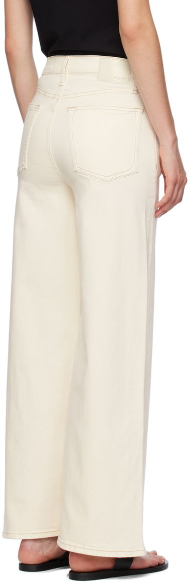 Дънки rag & bone Sofie Ankle Wide-Leg Jeans Бяло | WDD24P2993BREC, 2