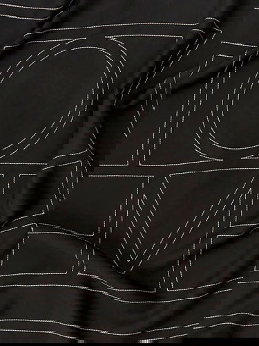 Домашен декор TOTEME Geometric Stitched Square Scarf Черно | 212873803920, 1