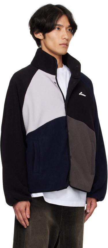 Яке We11done We11done Colorblock Fleece Jacket Многоцветен | WD-TJ2-25-876-U-BK, 4