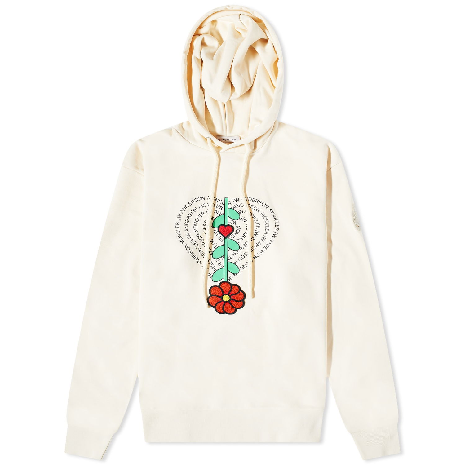 Суитчър Moncler J.W. Anderson x Flower Hoody Бежово | 8G00003-M2682-040, 0