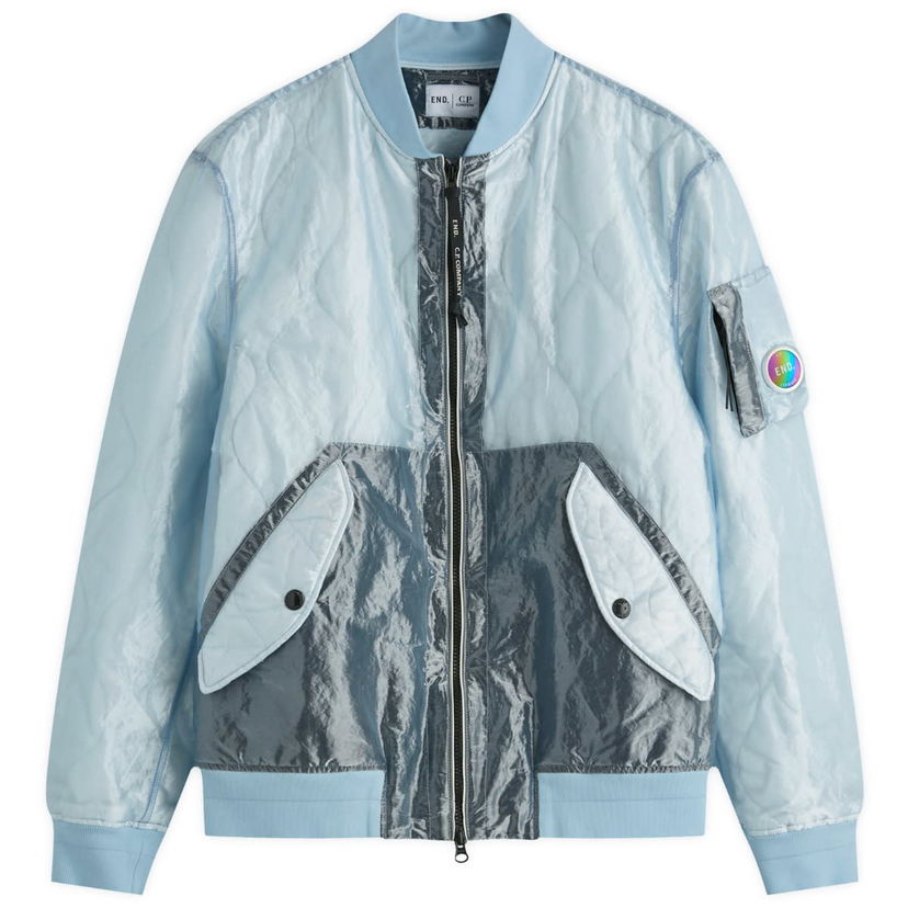 Яке бомбър C.P. Company END. x Kan-D Bomber Jacket Тюркоазено | 19CSOW031A